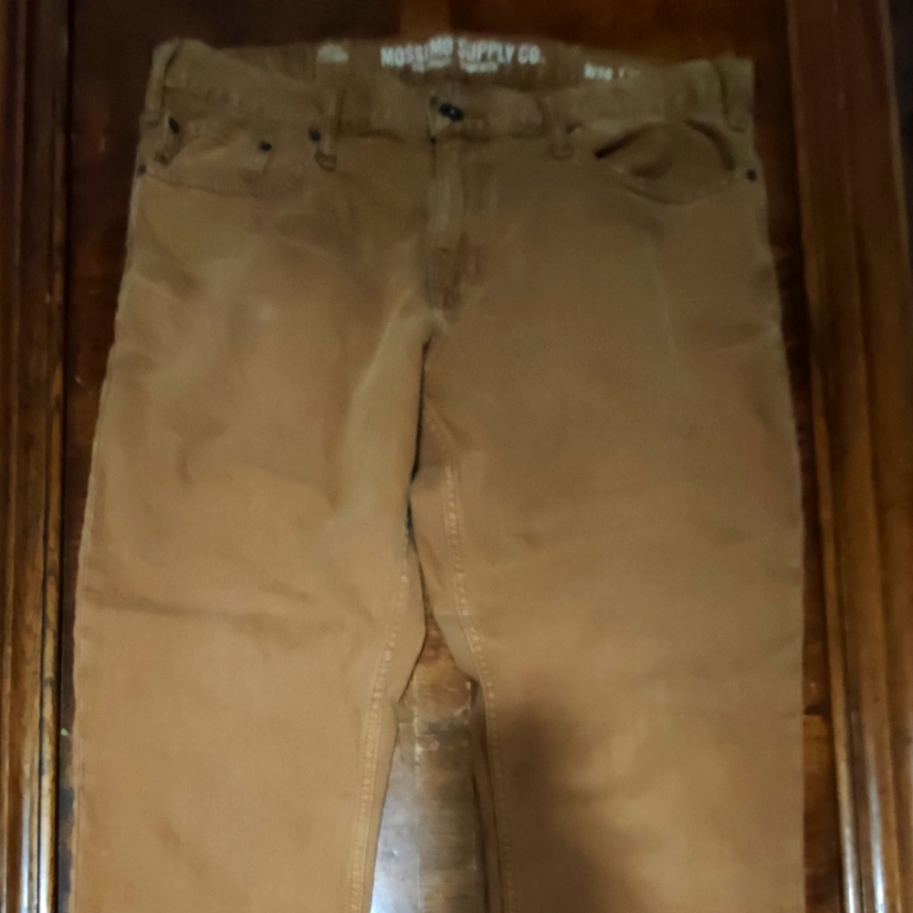 MOSSIMO SUPPLY PANTS MEN STRETCH ELASTIZADO new without tags